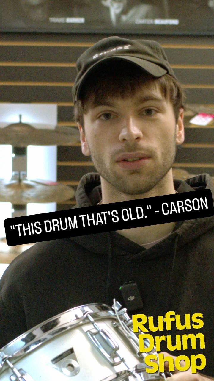 Post 7 by Rufus Drum Shop on Instagram (video)