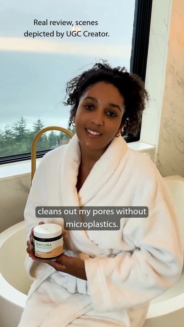 Post 1 by Seaflora Skincare on Instagram (video)