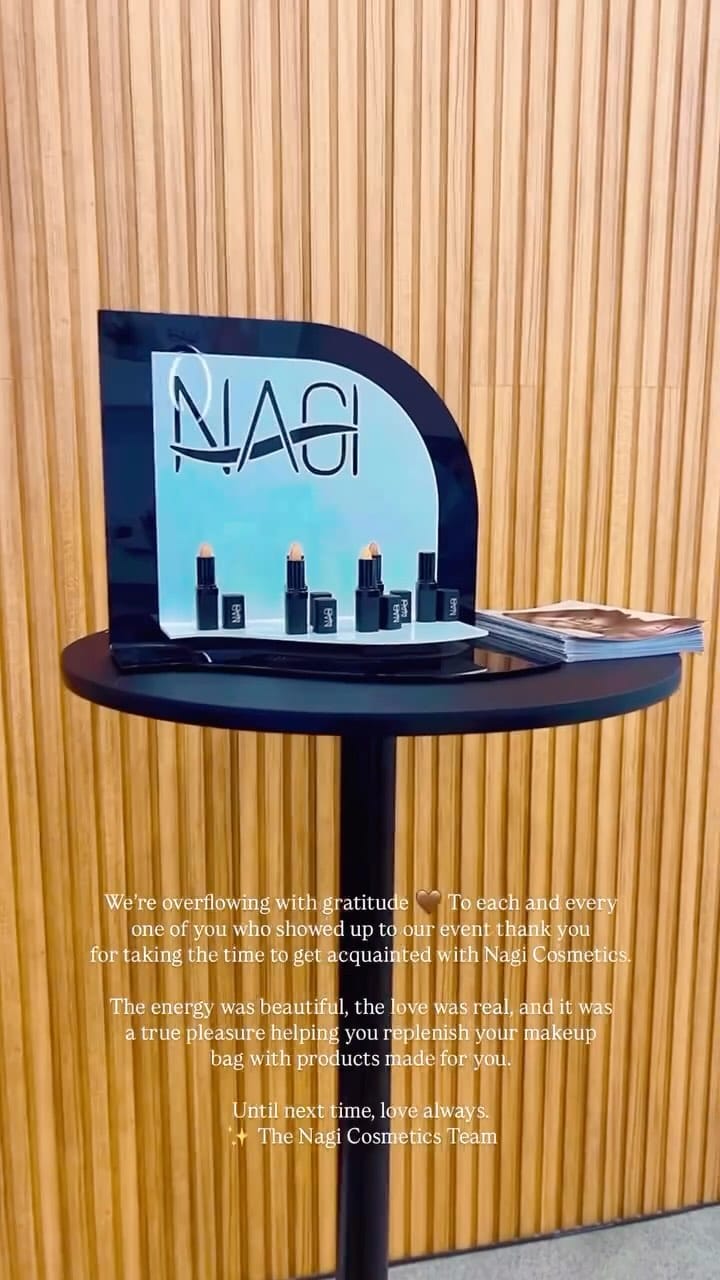 Post 7 by Nagi cosmetics on Instagram (video)