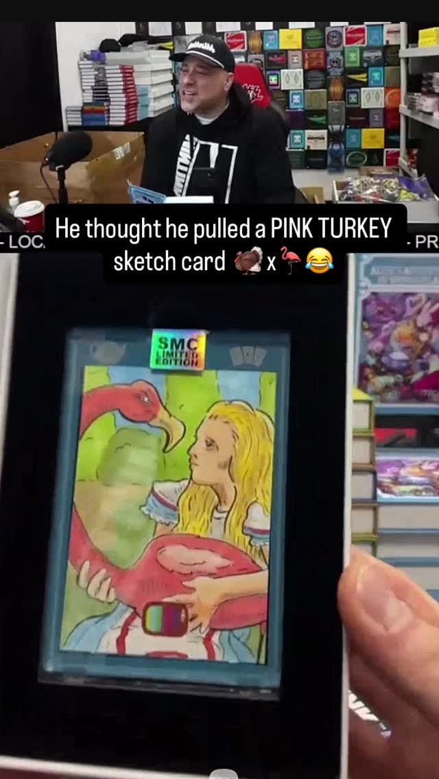 Post 4 by Mintink Trading Cards & Live Experience on Instagram (video)