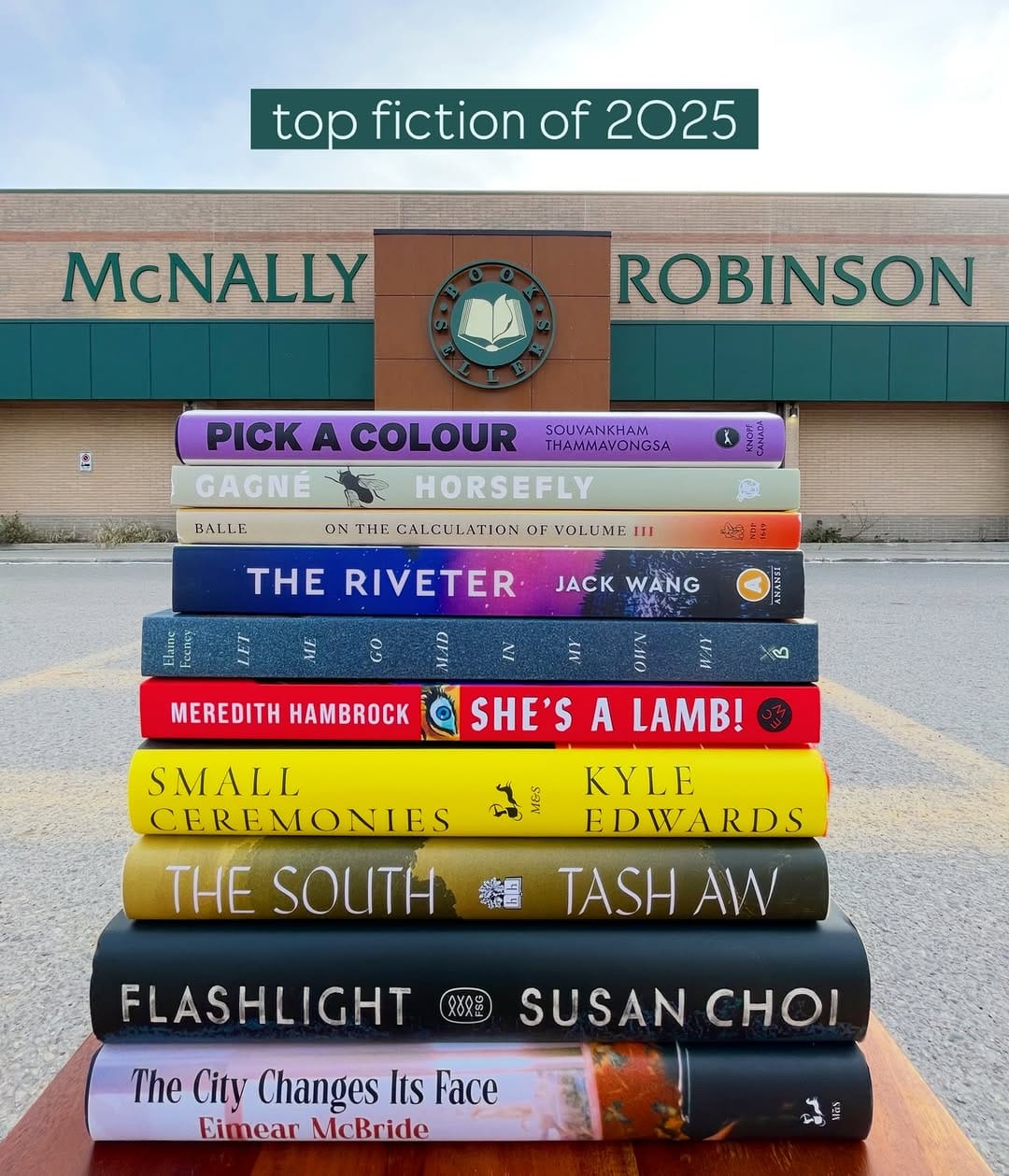 Post 10 by McNally Robinson Booksellers on Instagram (image)