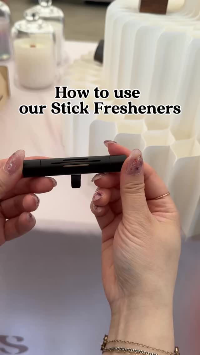 Post 2 by Buttons & Wicks | Car Fresheners on Instagram (video)