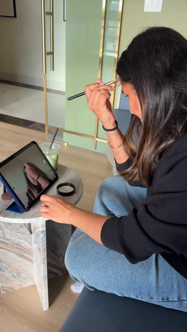 Post 2 by F A C E S • B Y  • M A N U | Bridal Makeup and Hair Artist on Instagram (video)