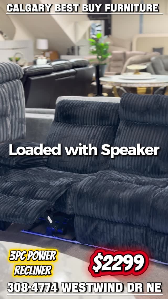 Post 2 by Calgary Best Buy Furniture on Instagram (video)