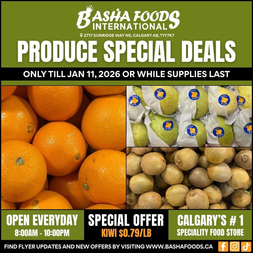 Post 10 by Basha Foods International on Instagram (carousel)