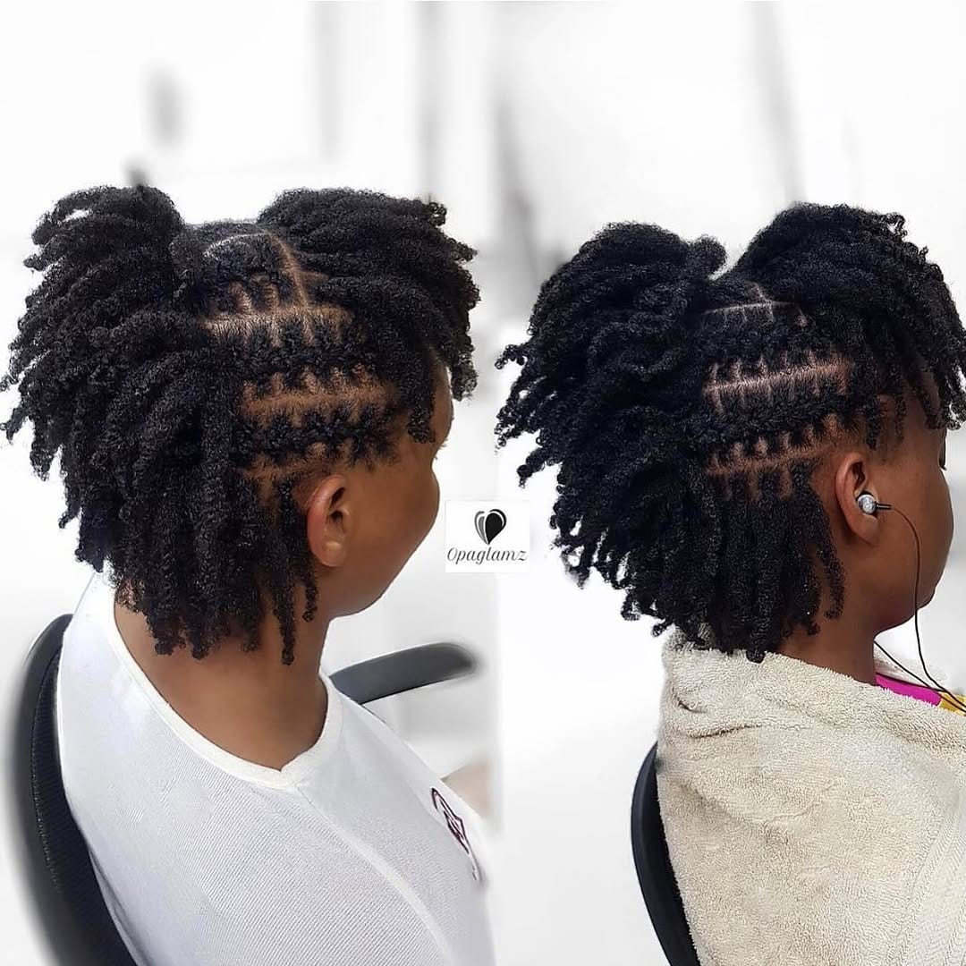 Post 1 by YYC MICROLOCS & NATURAL HAIR BY OPAGLAMZ on Instagram (image)