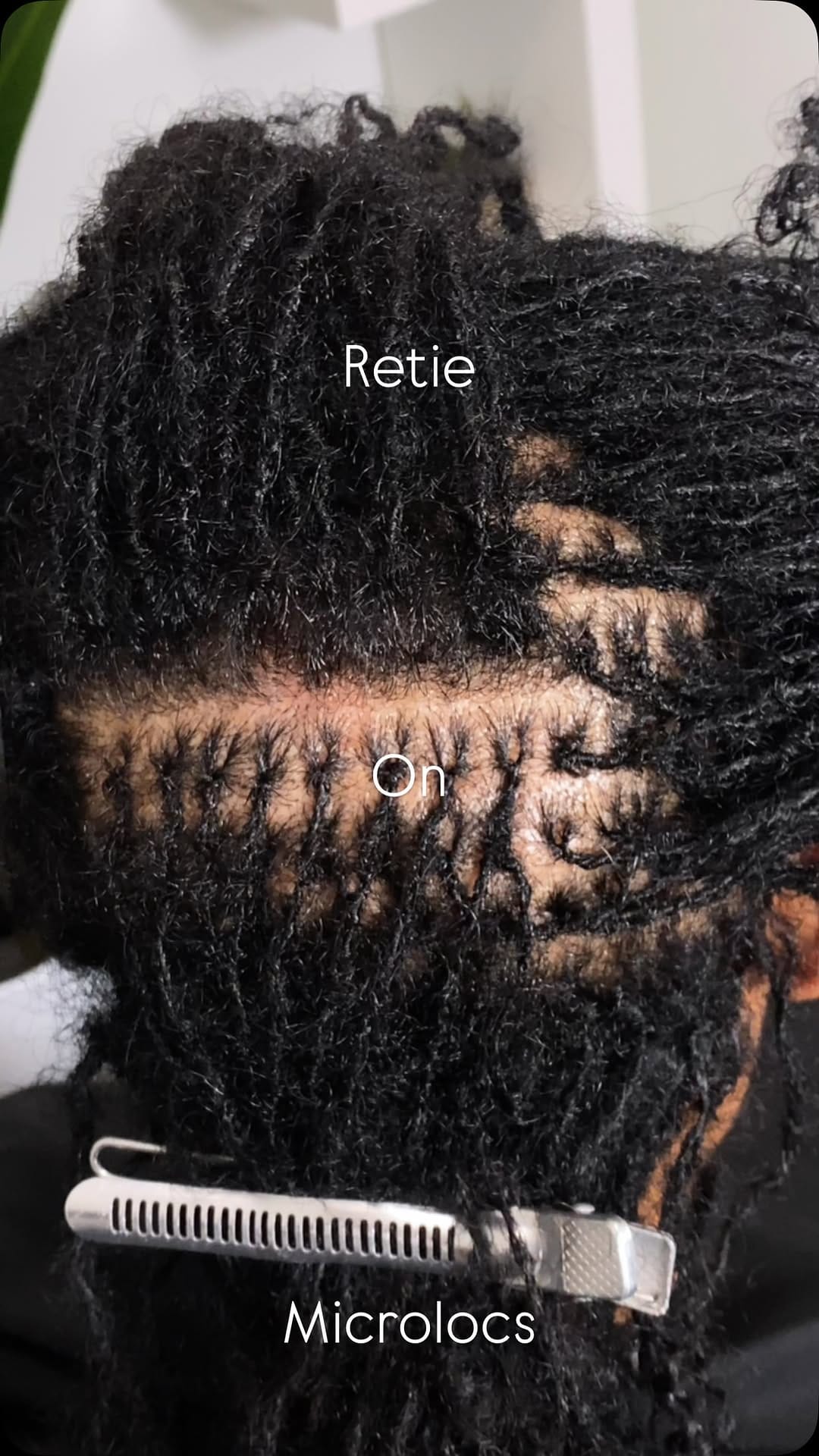 Post 9 by YYC MICROLOCS & NATURAL HAIR BY OPAGLAMZ on Instagram (video)