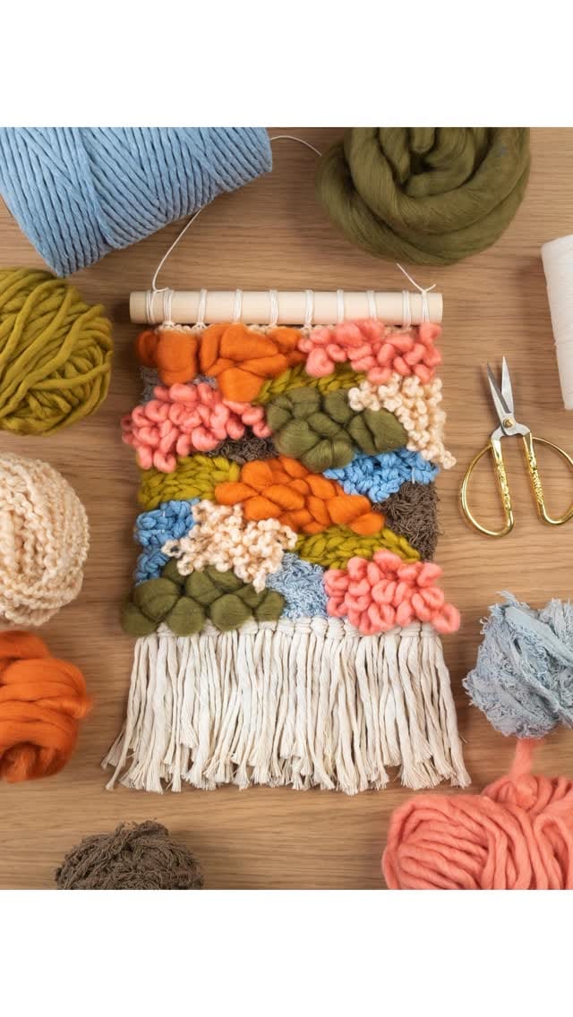 Post 2 by Frame Loom Weaving | Jenell Flynn on Instagram (video)