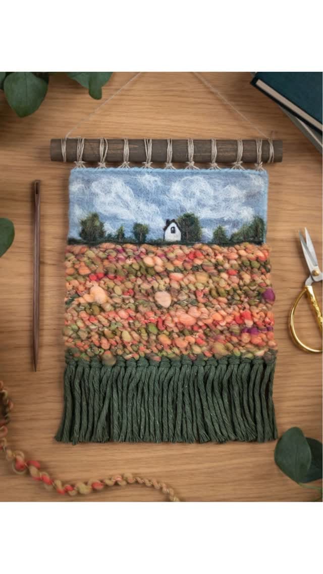Post 6 by Frame Loom Weaving | Jenell Flynn on Instagram (video)