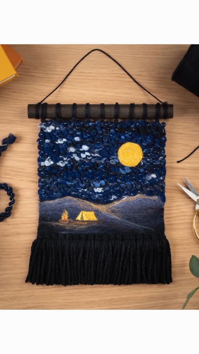 Post 5 by Frame Loom Weaving | Jenell Flynn on Instagram (video)
