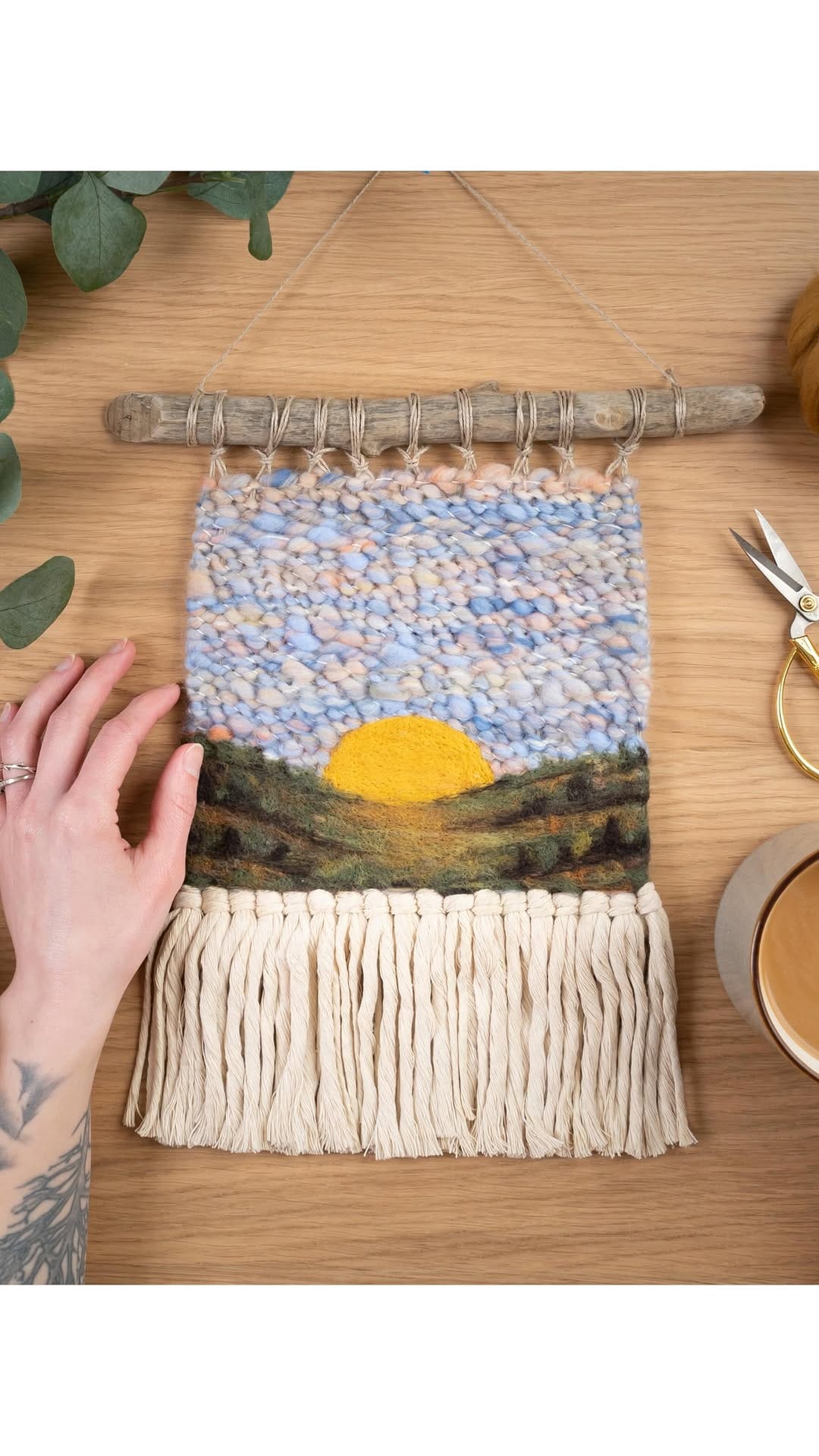 Post 9 by Frame Loom Weaving | Jenell Flynn on Instagram (video)