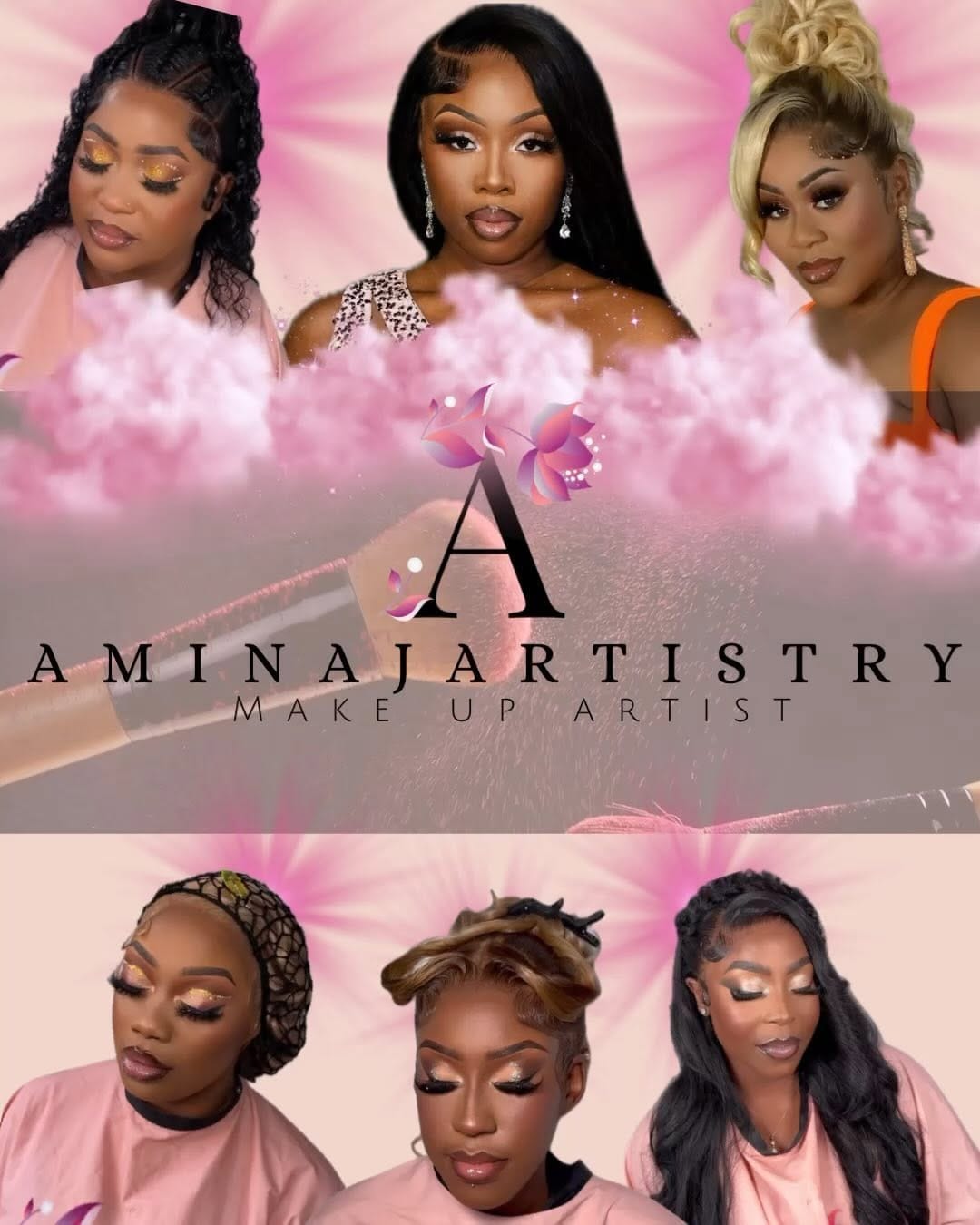 Post 10 by Amina J Artistry on Instagram (video)