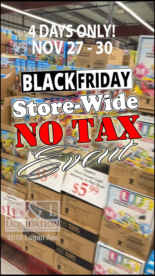 Post 8 by G & L Liquidation Warehouse on Instagram (video)
