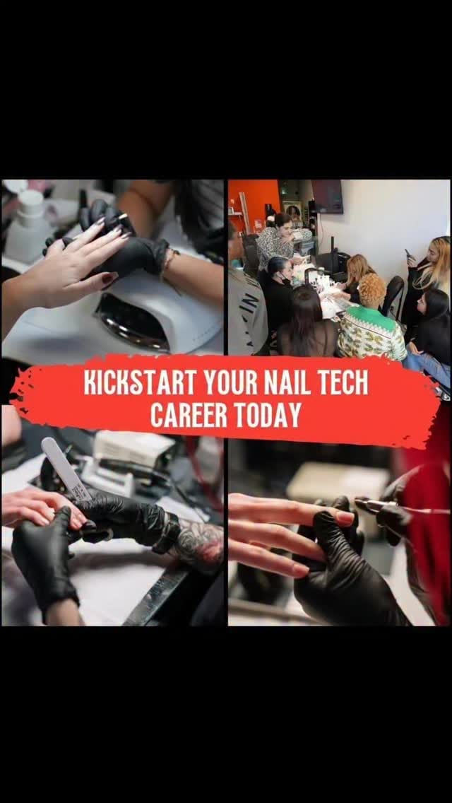 Post 7 by NAIL FIX in THE 6IX Academy & Salons on Instagram (video)