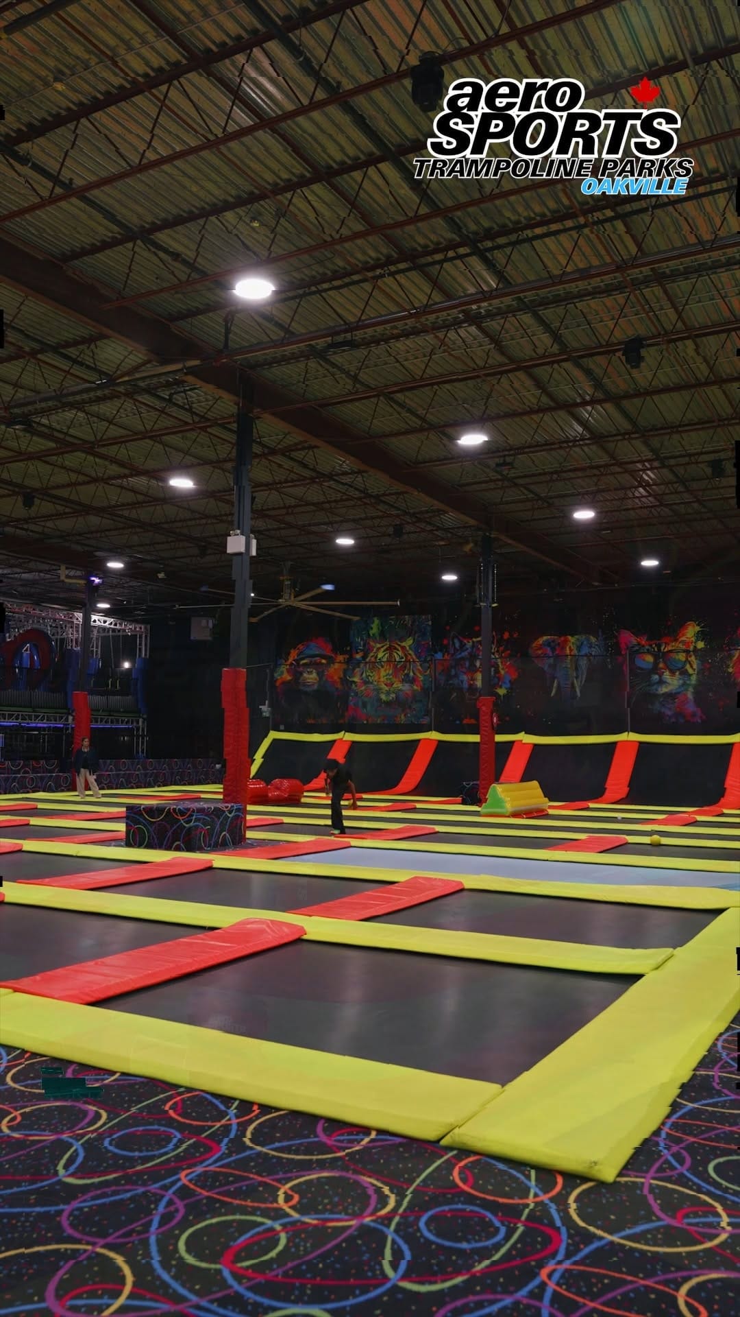 Post 1 by AeroSports Trampoline Park on Instagram (video)