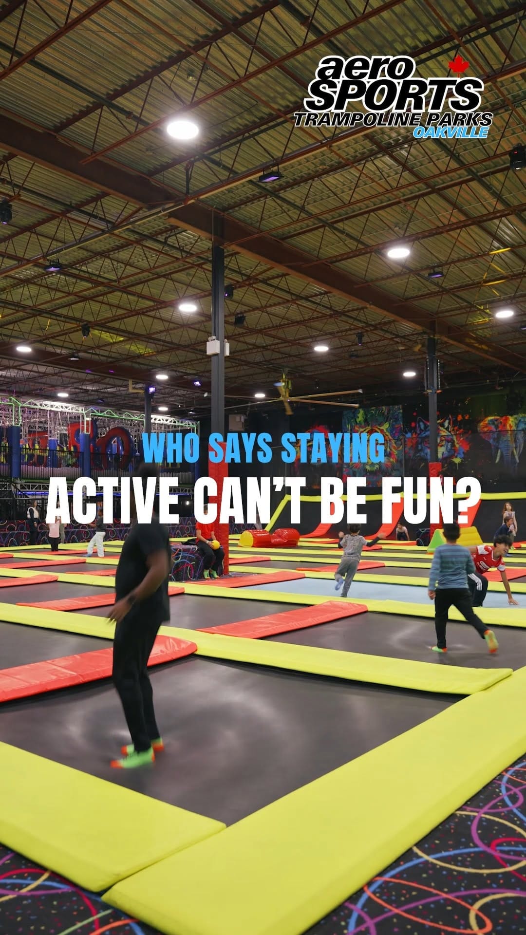 Post 7 by AeroSports Trampoline Park on Instagram (video)