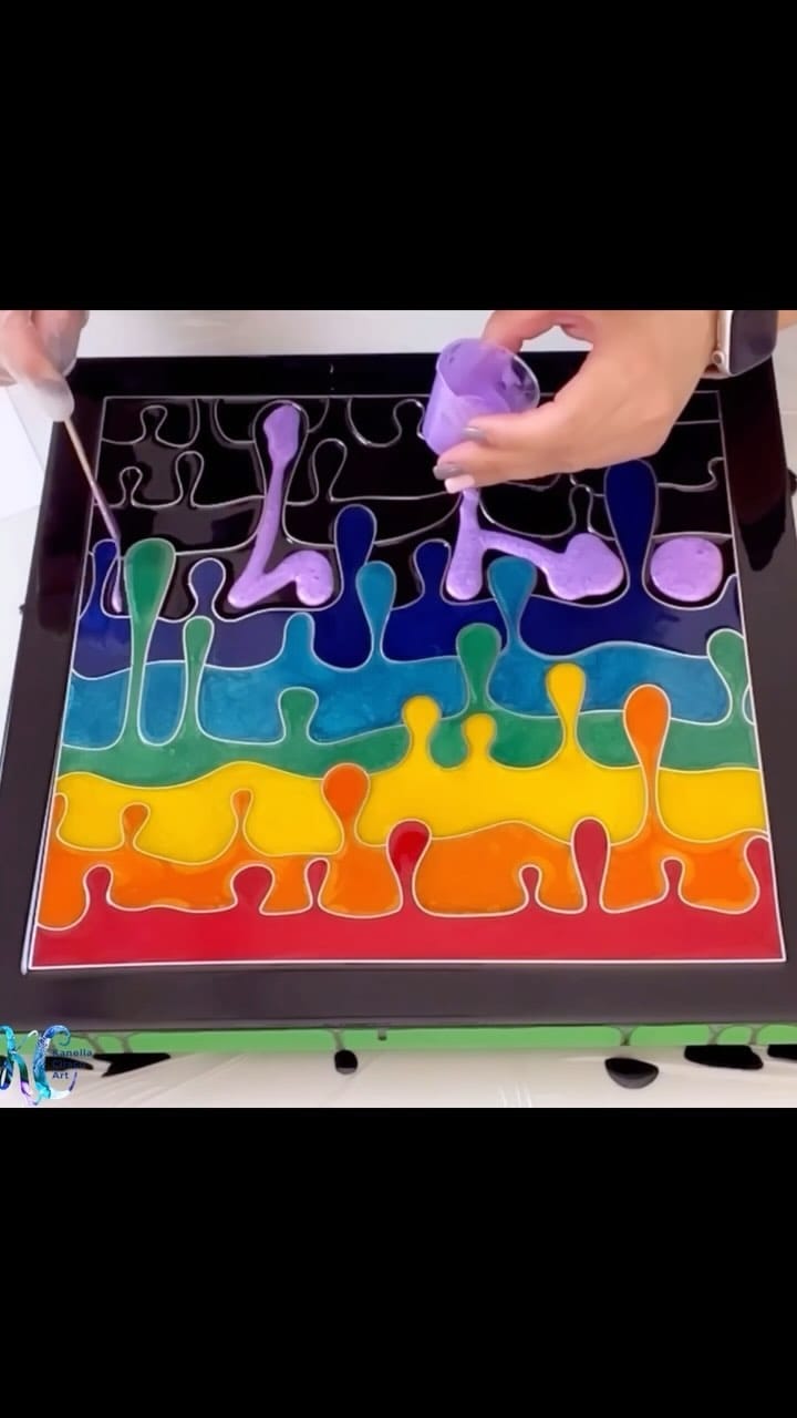 Post 6 by KrystalResin on Instagram (video)