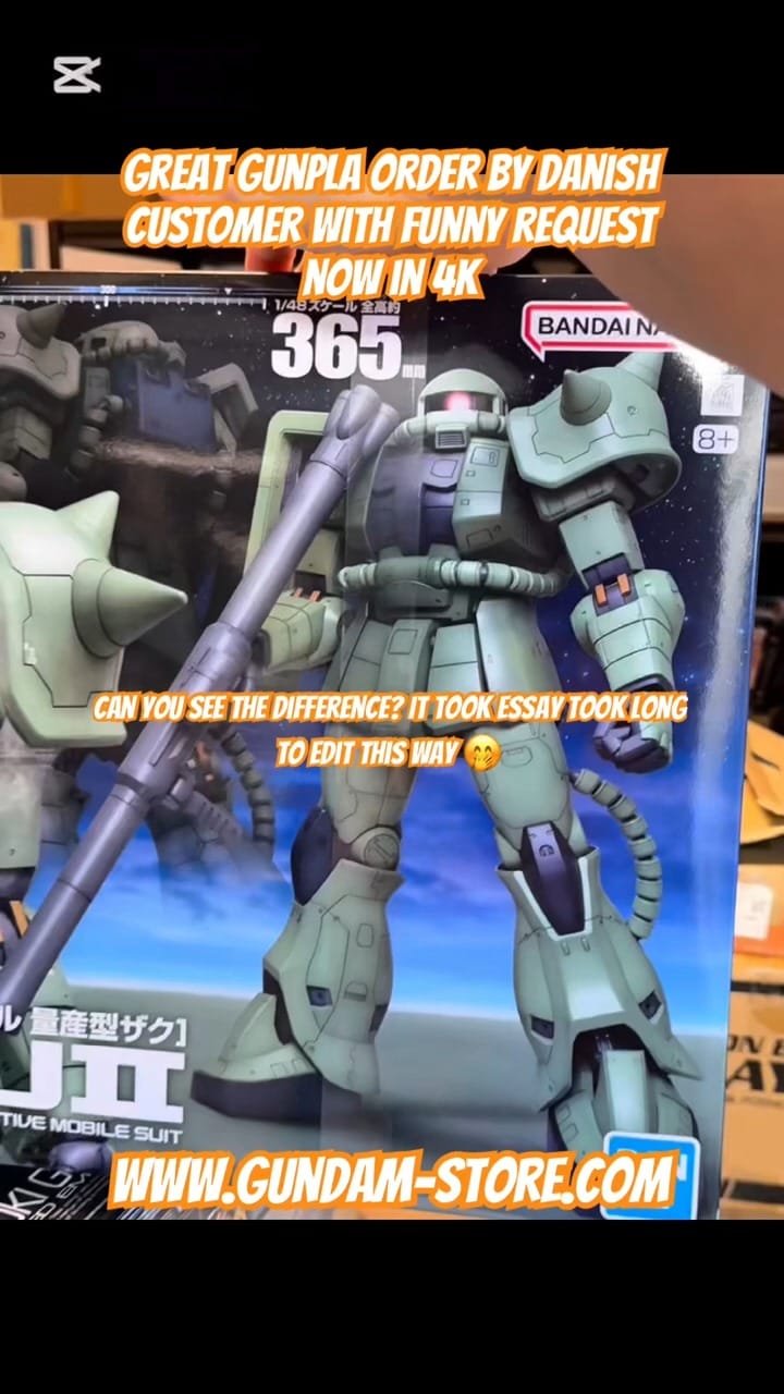 Post 7 by Gundam-Store.dk on Instagram (video)