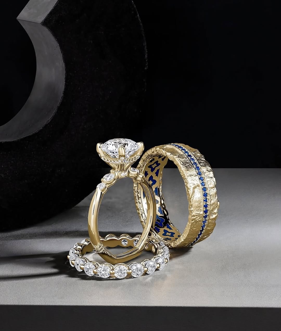 Post 9 by Engagement & Wedding Rings on Instagram (image)