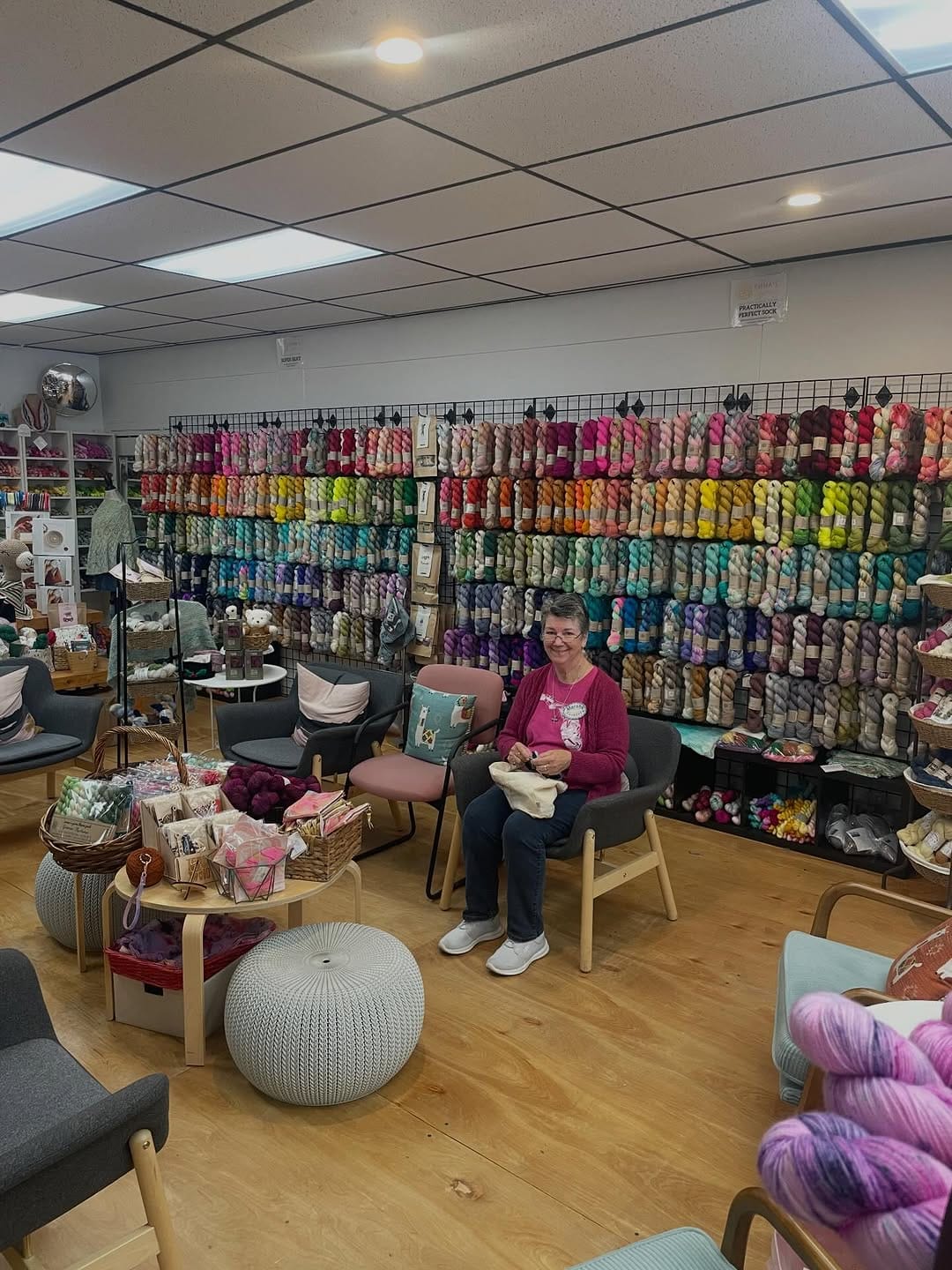Post 8 by Four Purls Yarn Shop on Instagram (image)