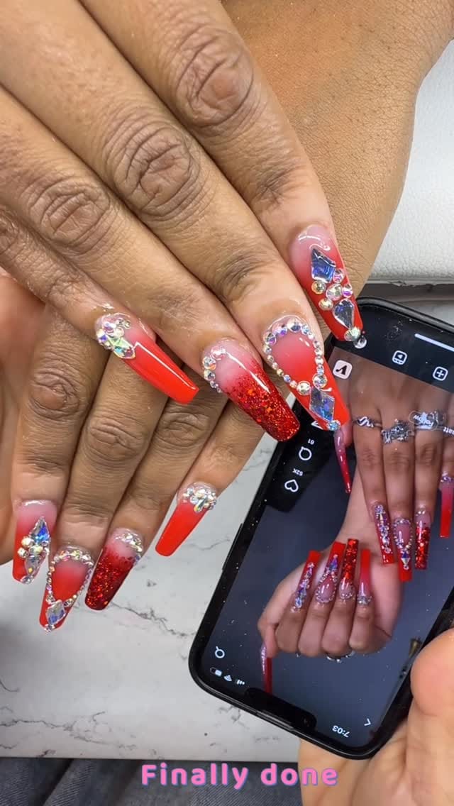 Post 4 by Crazy nails on Instagram (video)