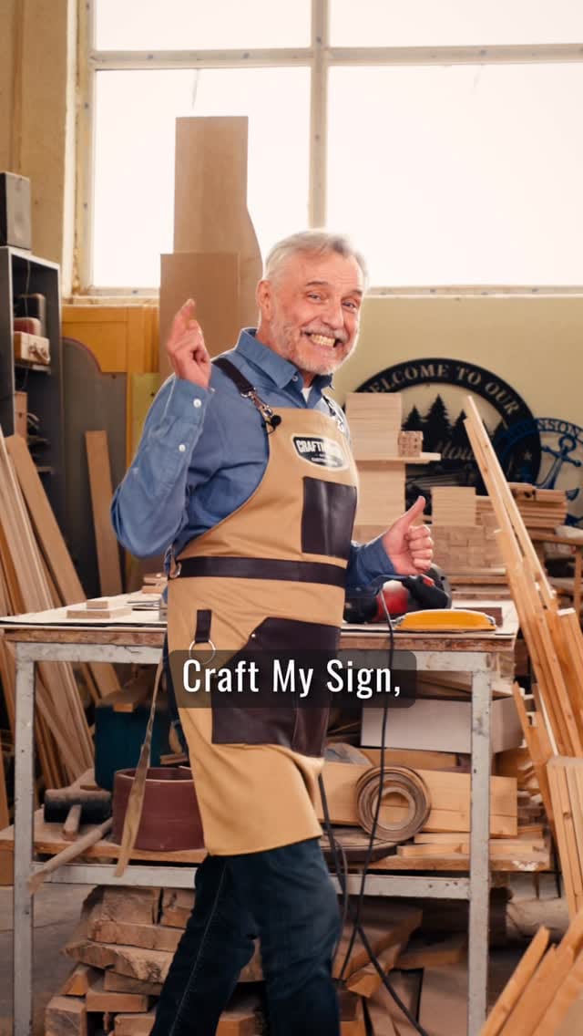 Post 8 by Craft My Sign on Instagram (video)