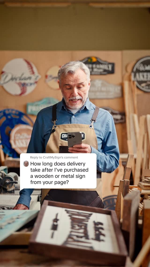 Post 5 by Craft My Sign on Instagram (video)