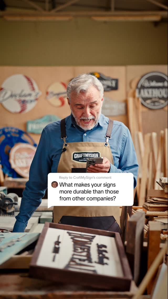 Post 2 by Craft My Sign on Instagram (video)