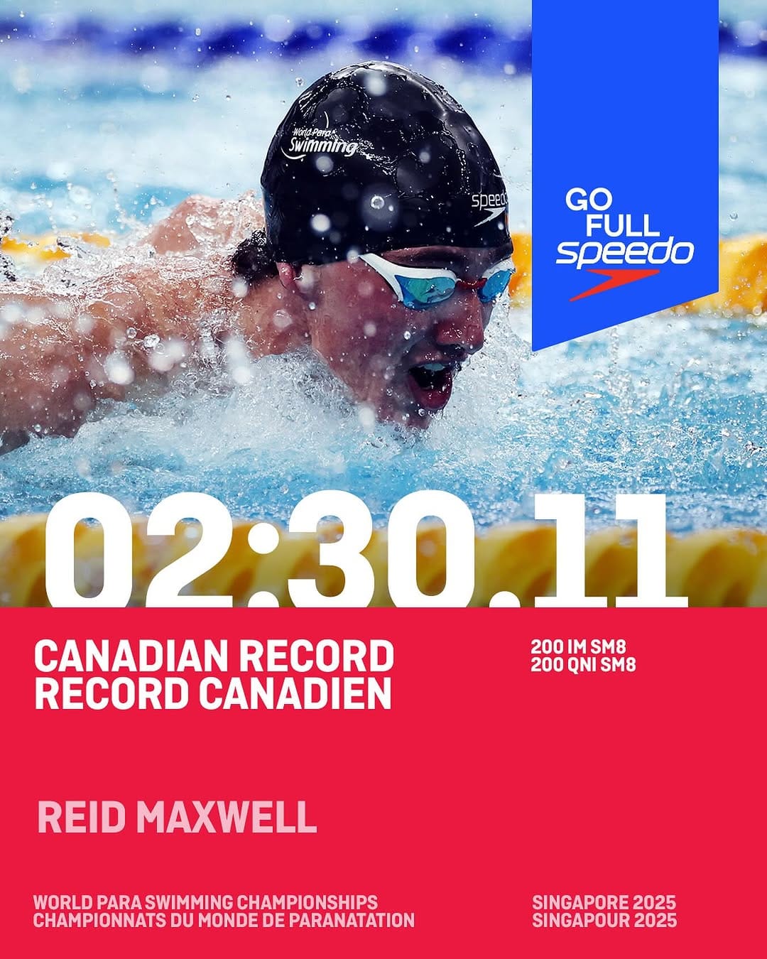Post 6 by Speedo Canada on Instagram (image)