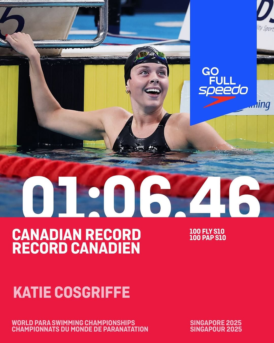 Post 7 by Speedo Canada on Instagram (image)