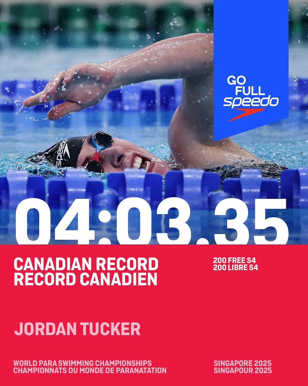 Post 3 by Speedo Canada on Instagram (image)