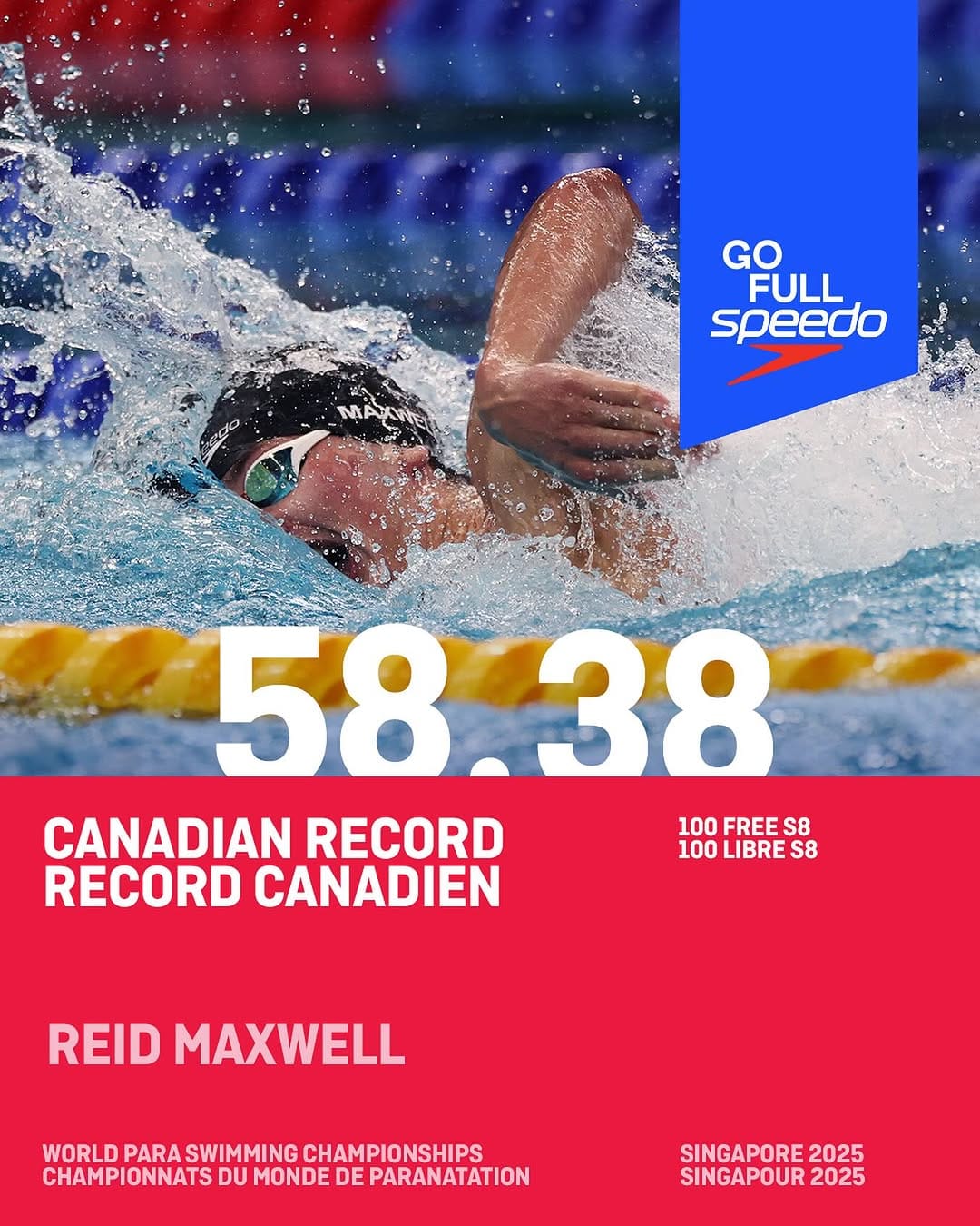 Post 8 by Speedo Canada on Instagram (image)