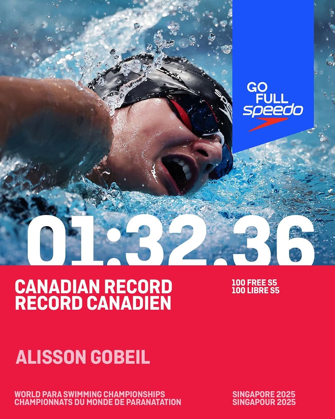 Post 4 by Speedo Canada on Instagram (image)
