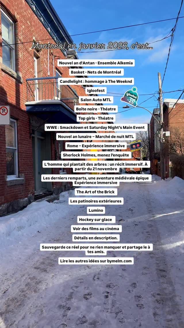 Post 5 by Mélanie 🌿 Mes partages de Montréal et ailleurs on Instagram (video)