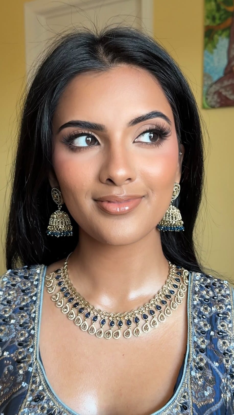 Post 1 by Zuhra Arif - Luxe Makeup and Hair Studio on Instagram (video)