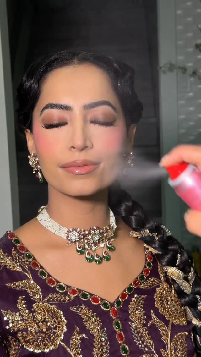 Post 1 by MAKEUP BY FATEH on Instagram (video)