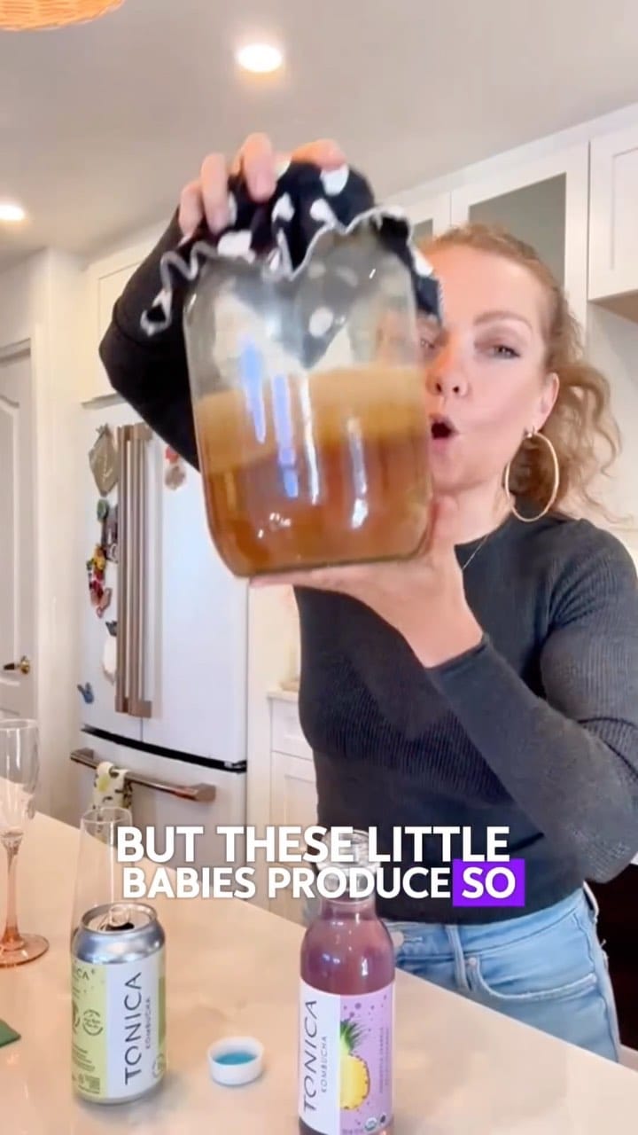 Post 10 by Tonica Kombucha on Instagram (video)