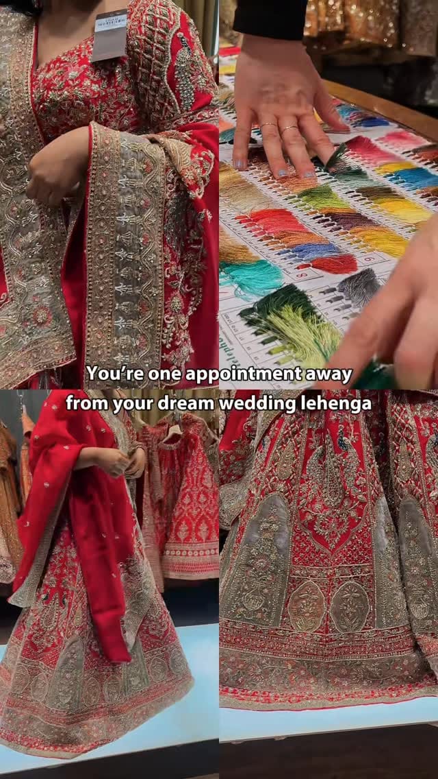 Post 3 by Chandan Fashion Bridal Lehenga on Instagram (video)