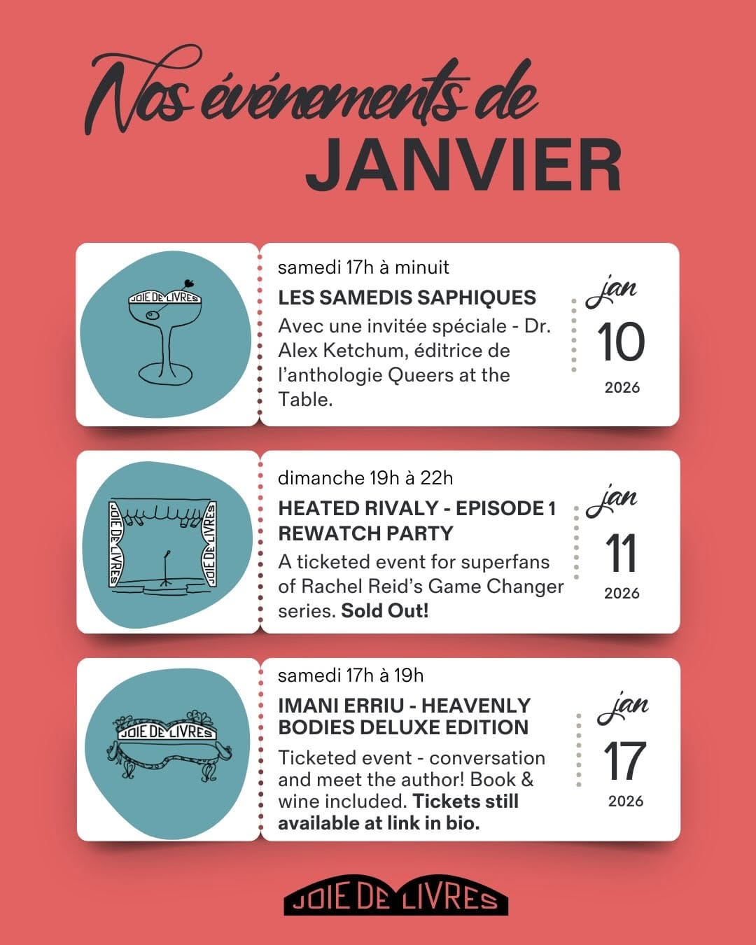 Post 6 by Joie de livres on Instagram (carousel)