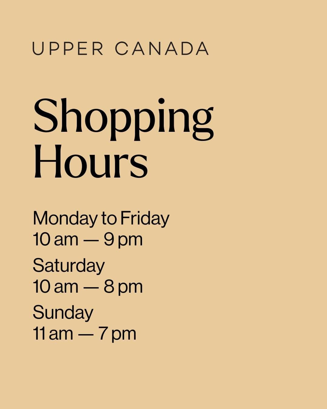 Post 2 by Upper Canada on Instagram (image)