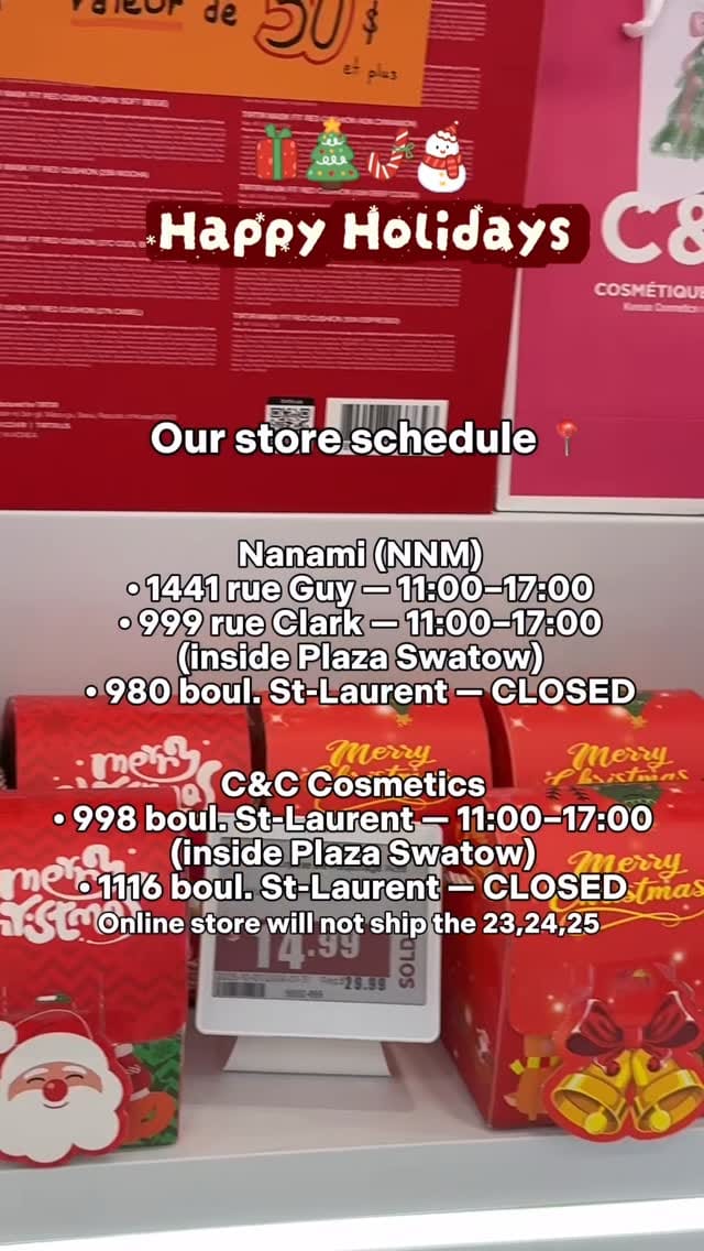 Post 9 by Nanami Cosmetics on Instagram (video)
