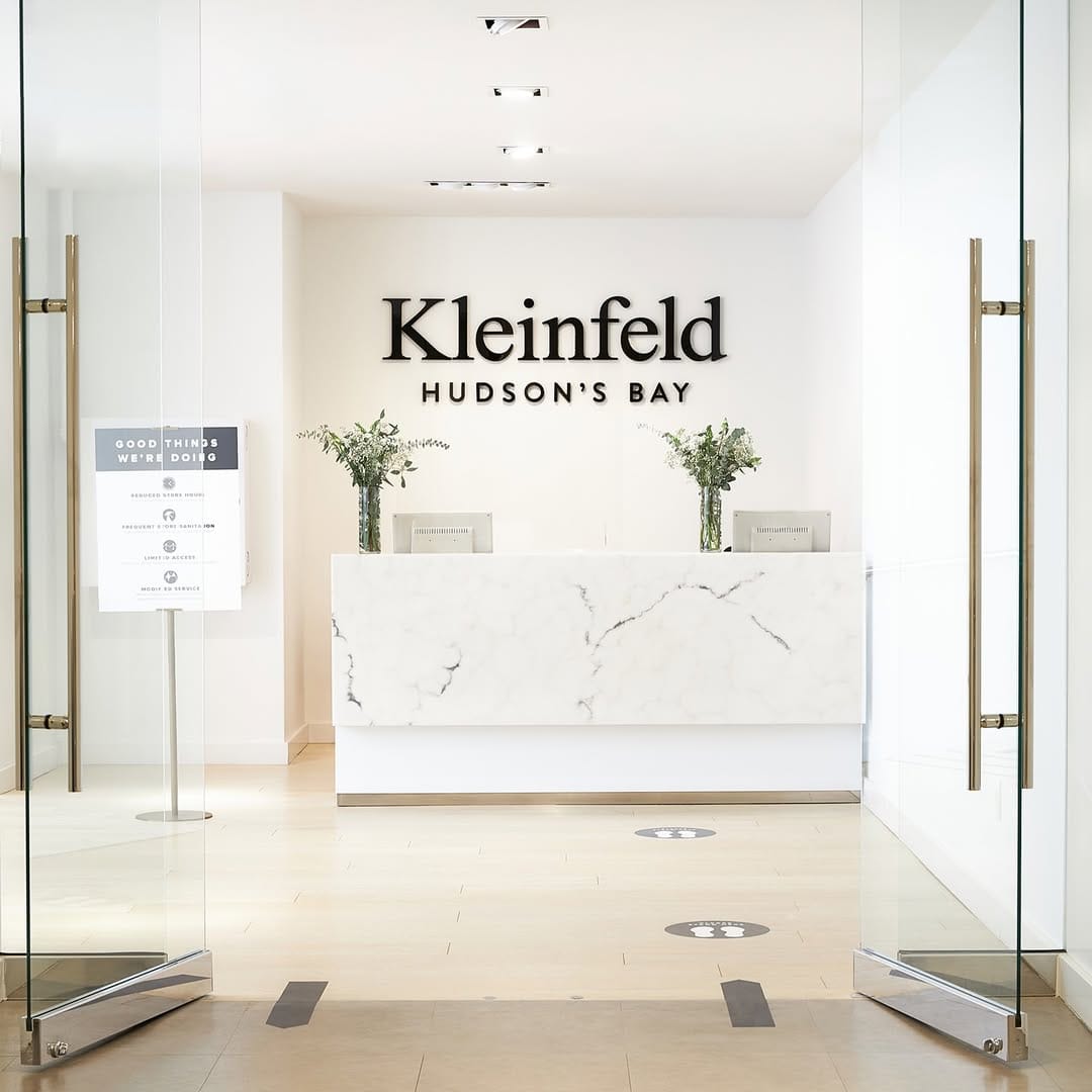 Post 8 by Kleinfeld Hudson's Bay on Instagram (image)