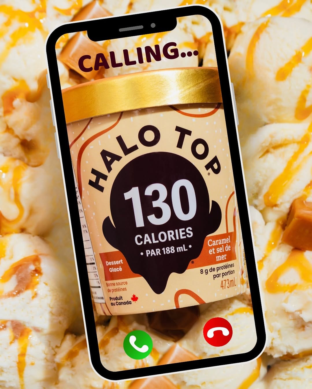 Post 7 by Halo Top Canada Official on Instagram (image)