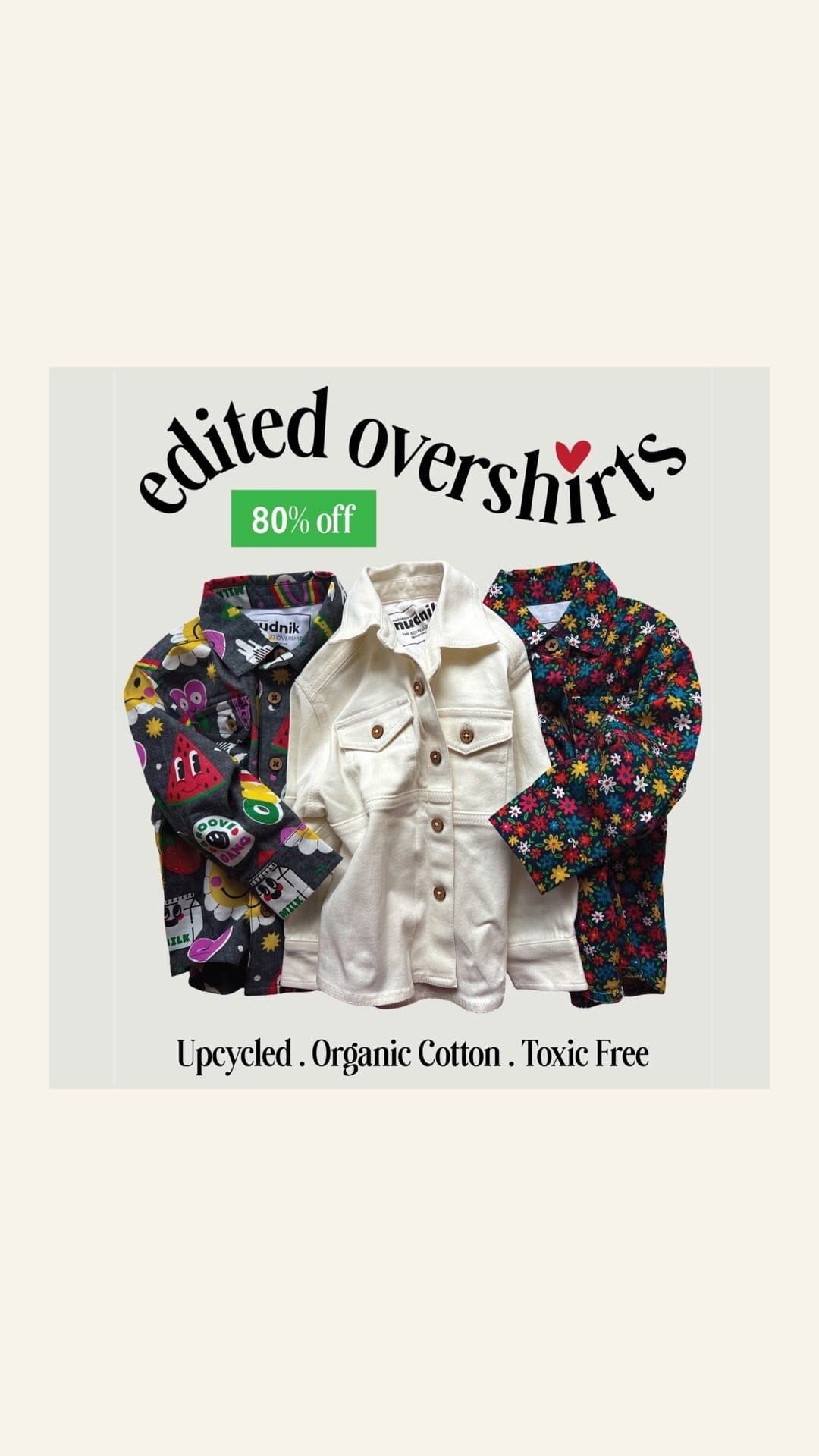 Post 6 by Nudnik Kidswear on Instagram (video)