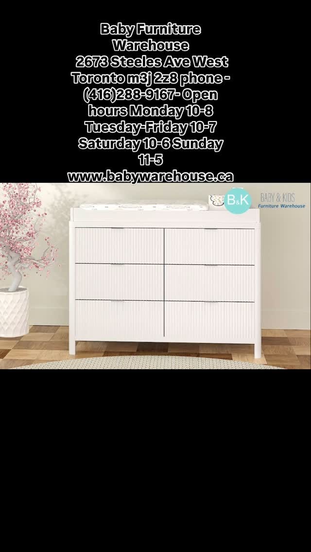 Post 7 by Baby&Kids Furniture In Toronto on Instagram (video)