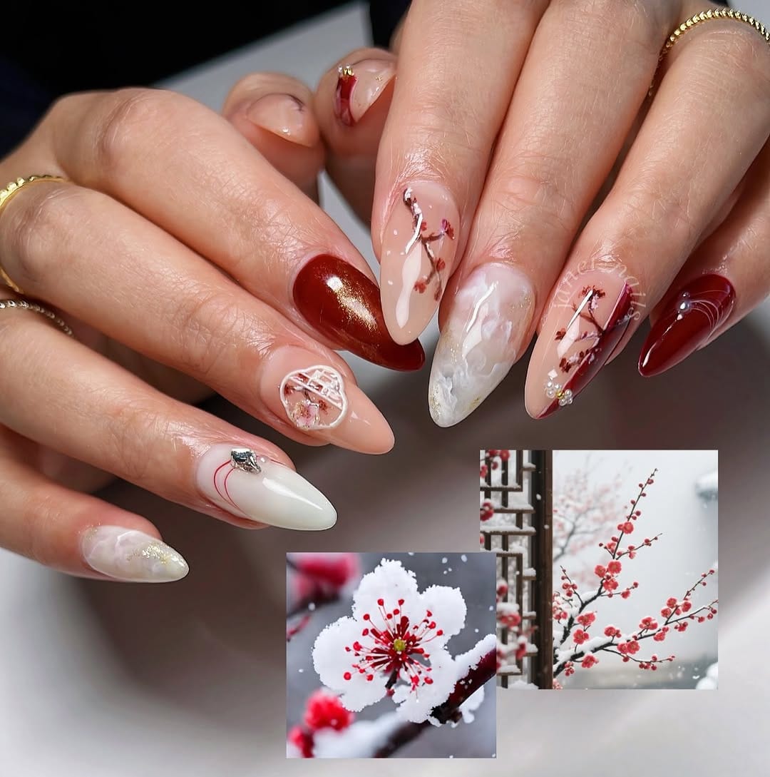 Post 6 by 𝗝𝗮𝗻𝗲𝘁 🇨🇦 Freestyle Nail Artist & Educator 🦋 on Instagram (carousel)