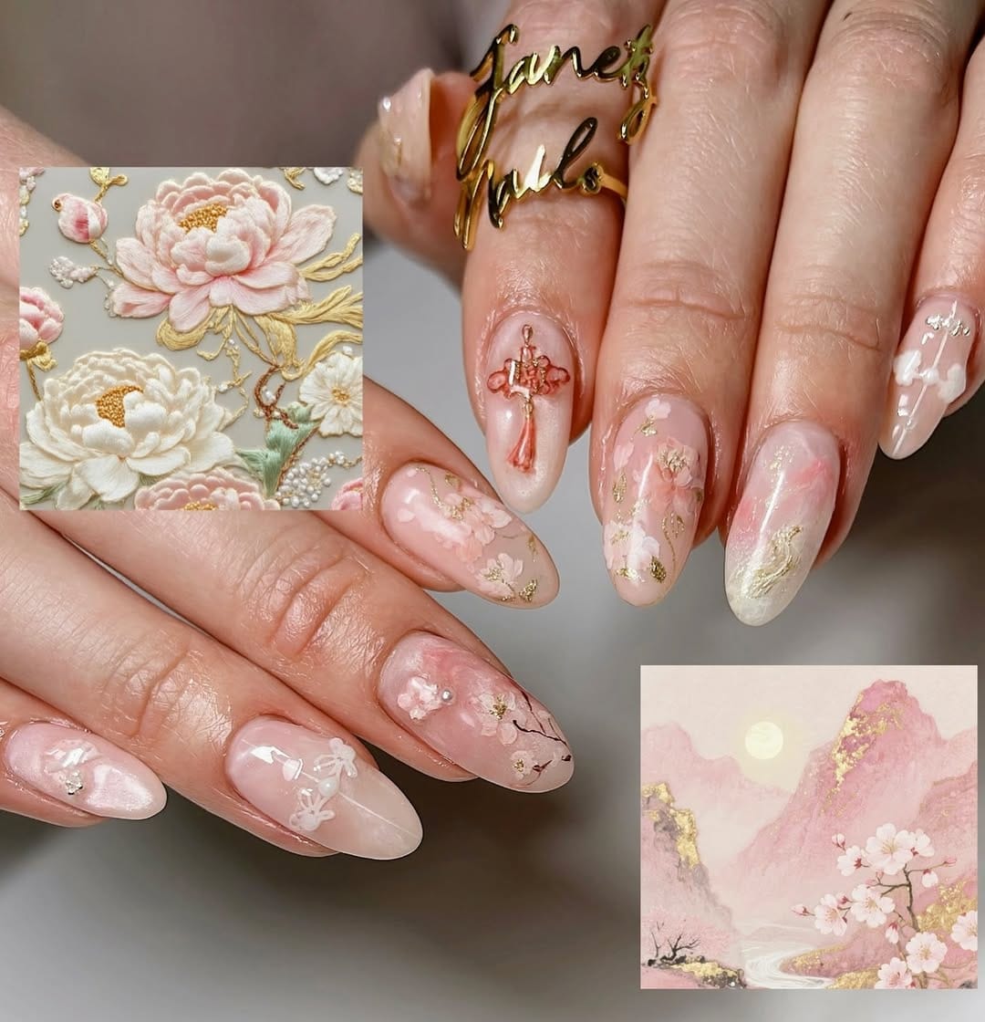 Post 1 by 𝗝𝗮𝗻𝗲𝘁 🇨🇦 Freestyle Nail Artist & Educator 🦋 on Instagram (carousel)