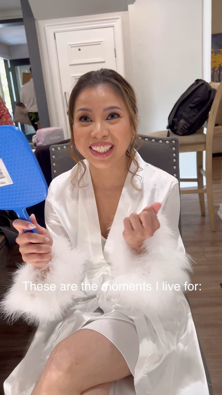 Post 2 by Simran Khurana- TORONTO MAKEUP AND HAIR ARTIST on Instagram (video)