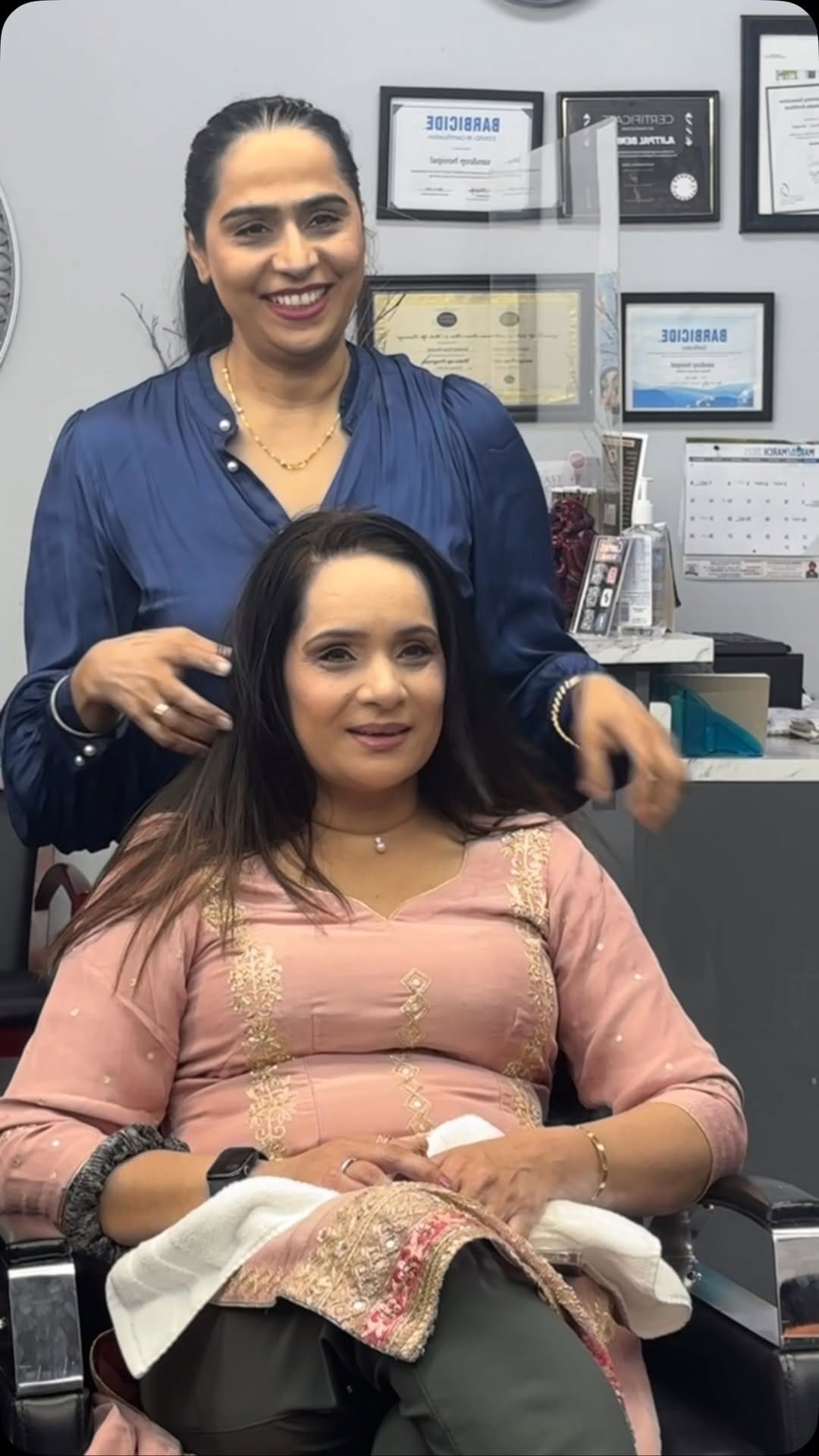 Post 9 by Blueheaven beauty & hair salon on Instagram (video)