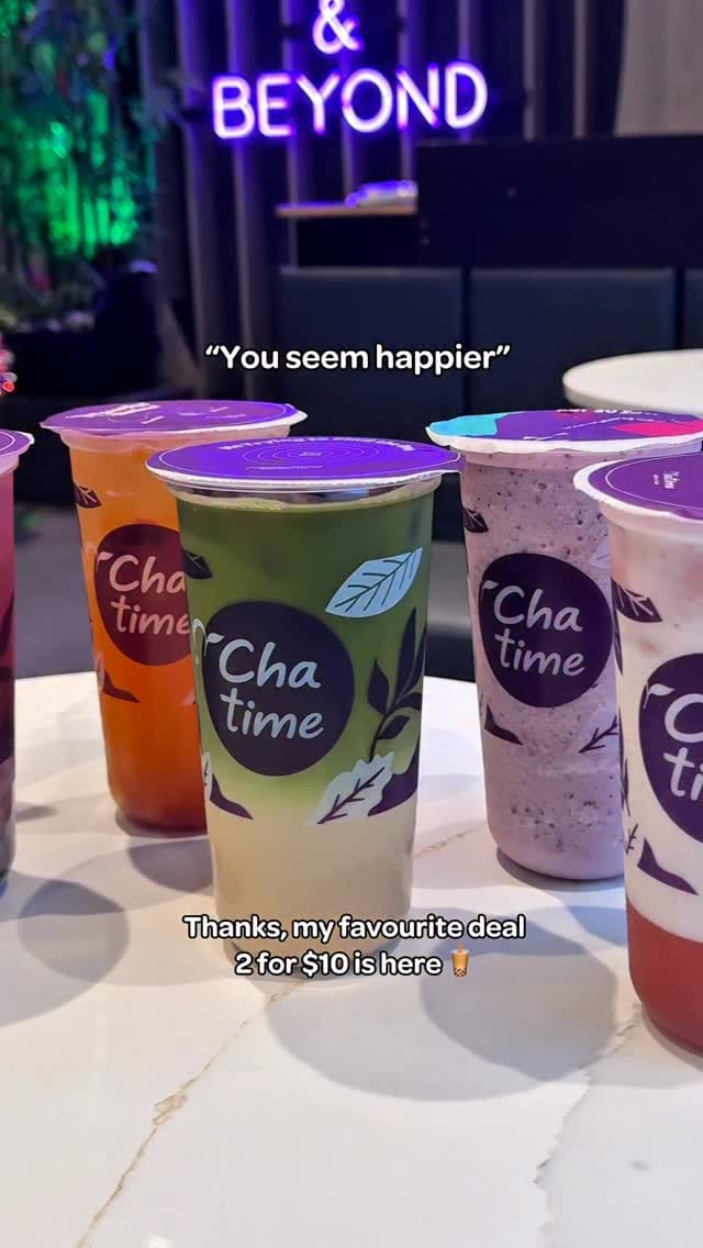 Post 8 by Chatime Canada on Instagram (video)